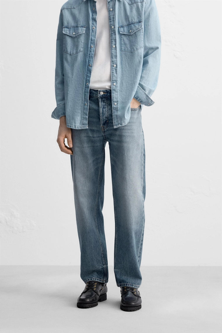 ZARA STRAIGHT FIT JEANS