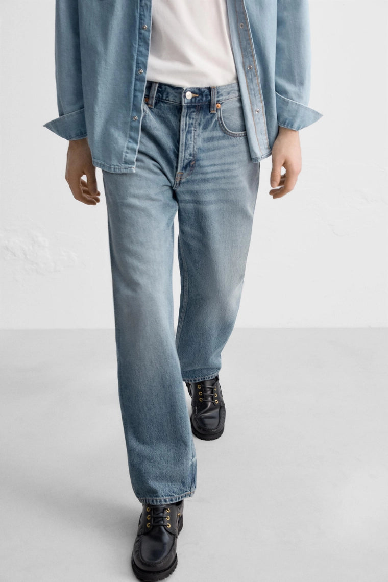 ZARA STRAIGHT FIT JEANS