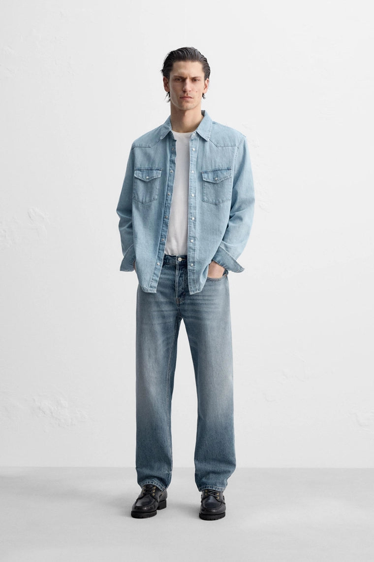 ZARA STRAIGHT FIT JEANS