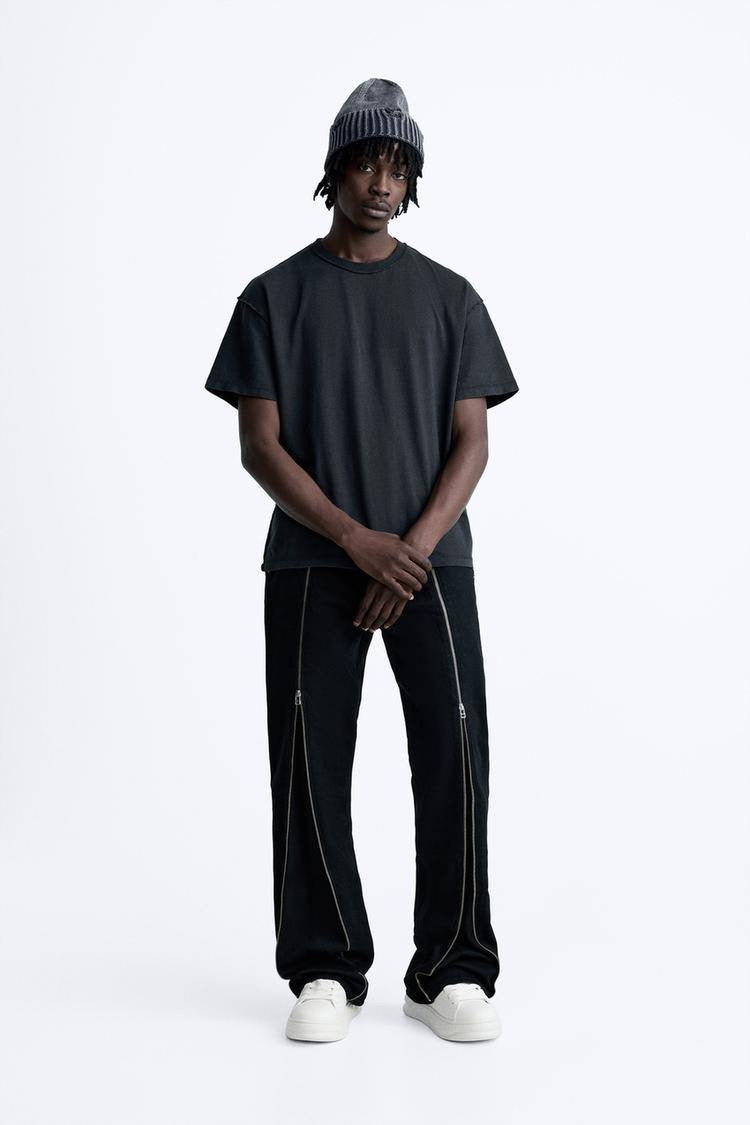 ZARA WHITE STATEMENT CHUNKY SNEAKERS IN WHITE