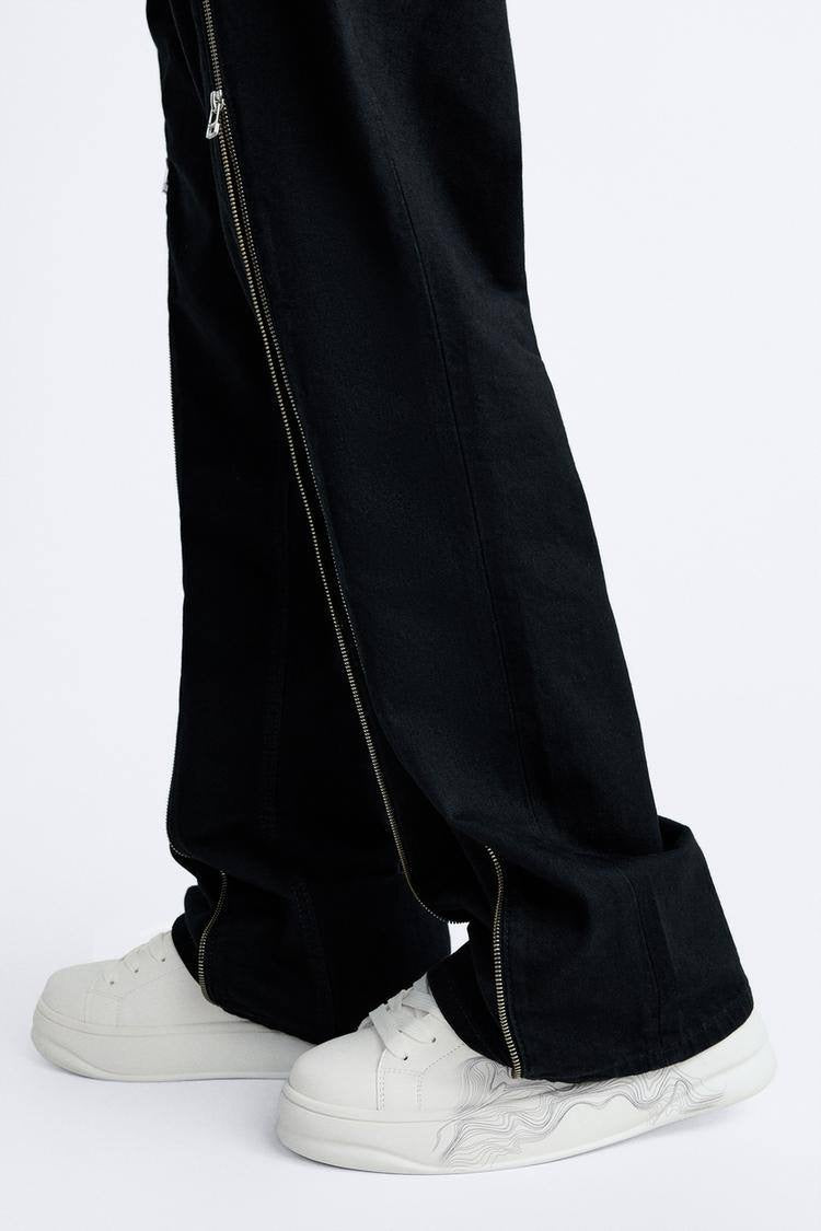 ZARA WHITE STATEMENT CHUNKY SNEAKERS IN WHITE