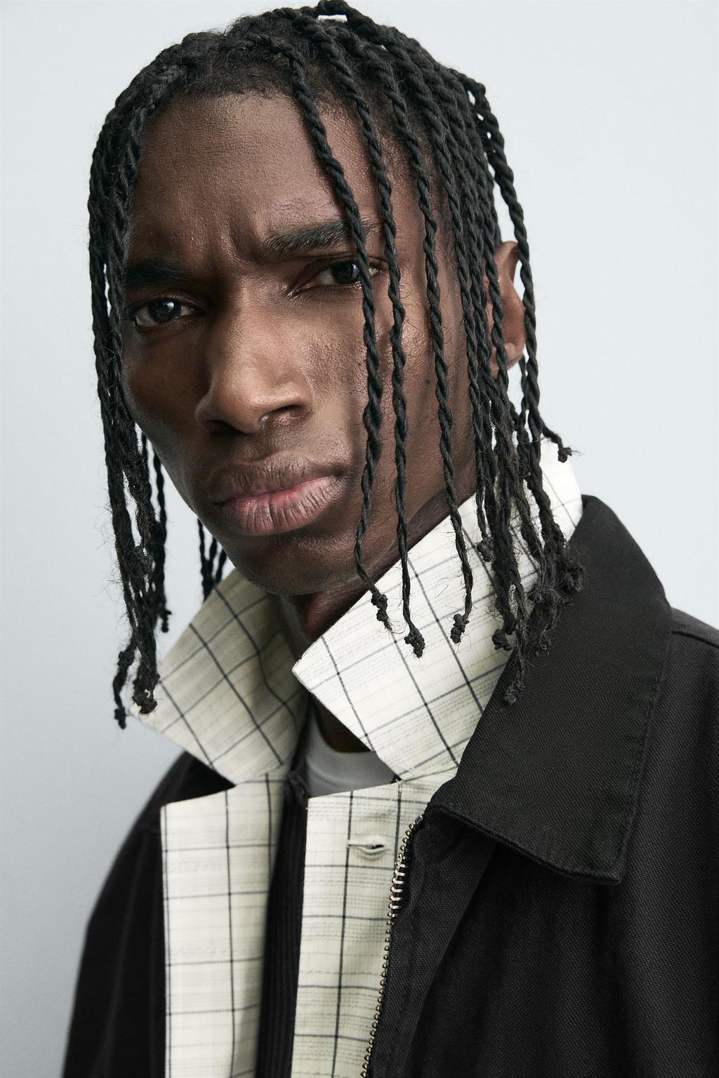 ZARA CROPPED FIT DENIM JACKET