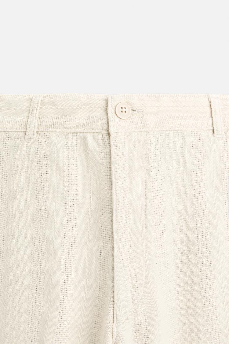 ZARA LINEN PANTS IN BEIGE