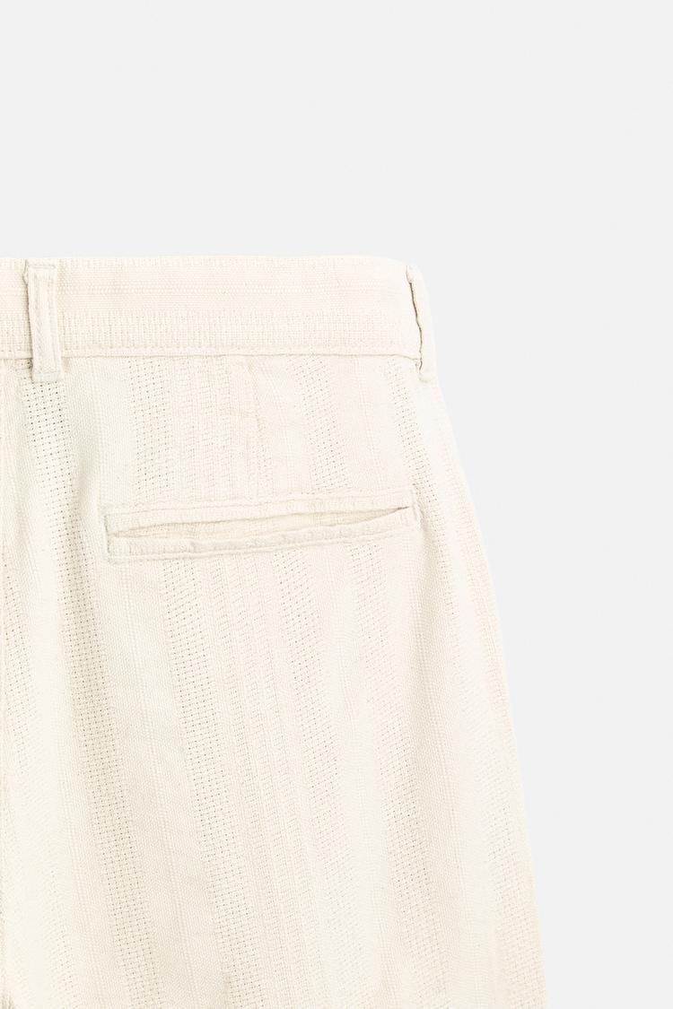 ZARA LINEN PANTS IN BEIGE