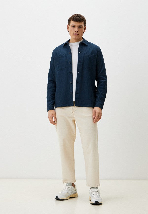 COLIN'S OVERSHIRT IN NAVY