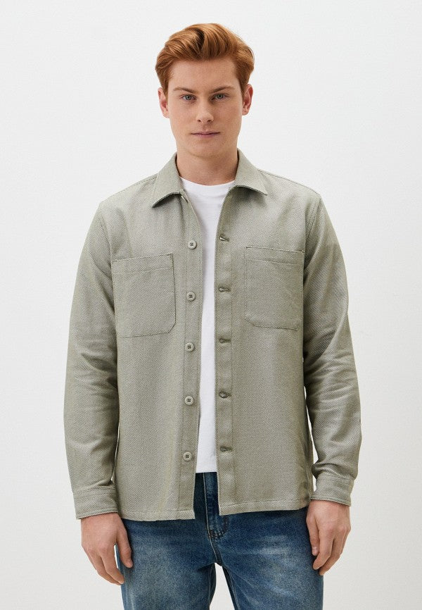 COLIN'S OVERSHIRT IN BEIGE