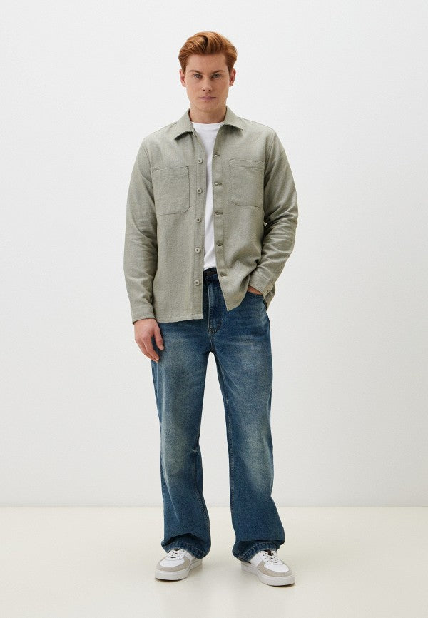 COLIN'S OVERSHIRT IN BEIGE