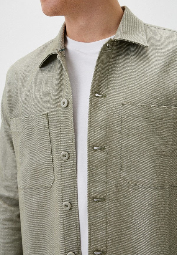 COLIN'S OVERSHIRT IN BEIGE